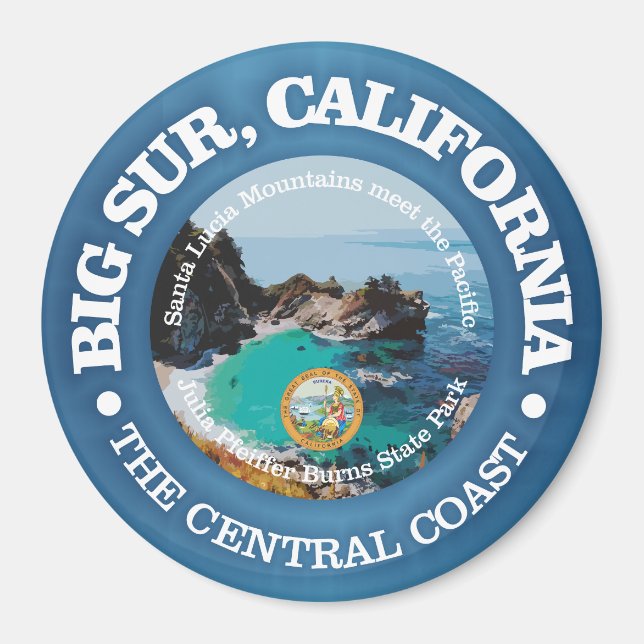 Big Sur (C) Magnet (Framsidan)