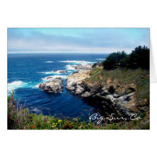 Big Sur, Ca Hälsningskort