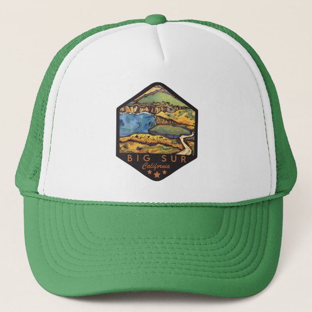 Big Sur California Baseball Hat Keps (Framsida)