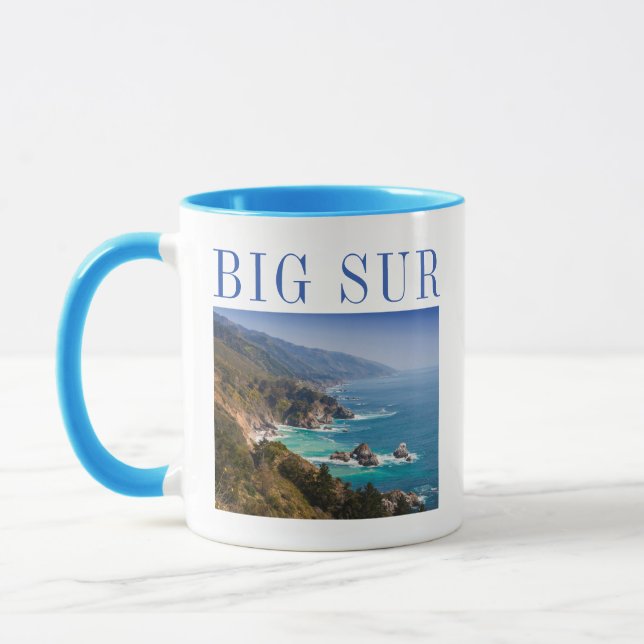 Big Sur California Kusten Mugg (Vänster)