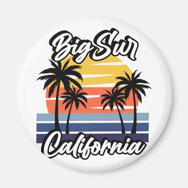 Big Sur California Magnet (Framsidan)