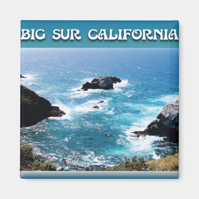 Big Sur California Magnet (Framsidan)