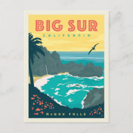 Big Sur California | McWay Falls Vykort