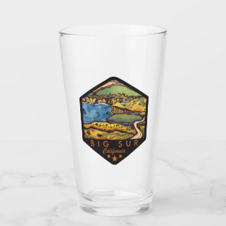 Big Sur California Pint Glass Glaskopp