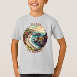 Big Sur California USA T Shirt
