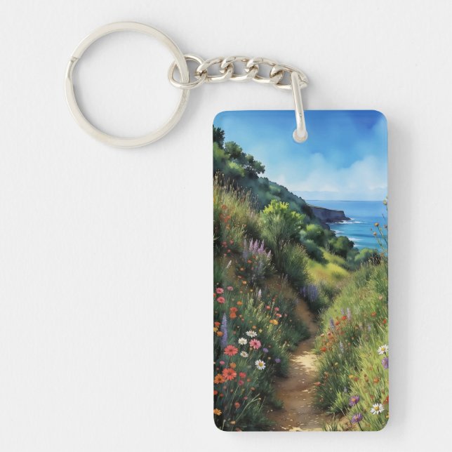 Big Sur California Watercolor (Framsidan)