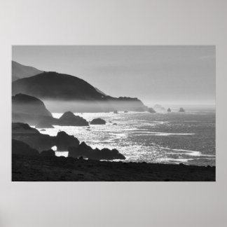 Big Sur Coast by Lisa Lavin Poster