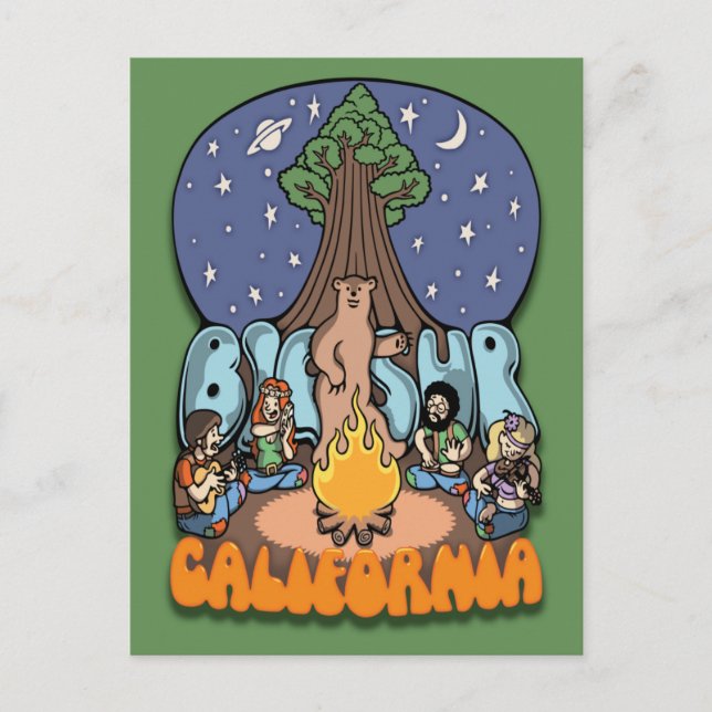 Big Sur III Vykort (Framsida)