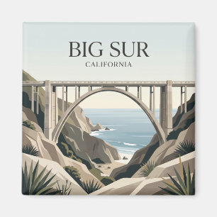 Big Sur Kalifornien Bixby Bridge Magnet