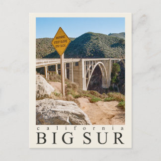 Big Sur Kalifornien | Filmfotografering Vykort
