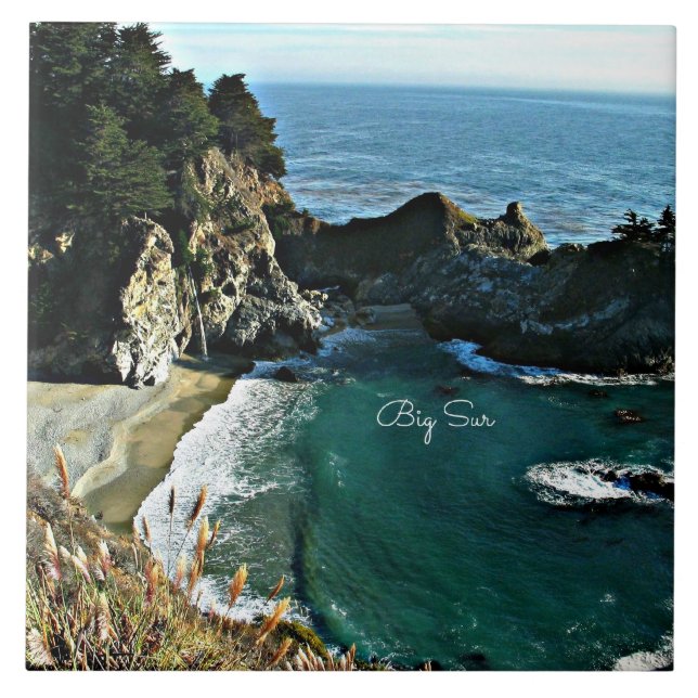 Big Sur, Kalifornien Kakelplatta (Framsidan)