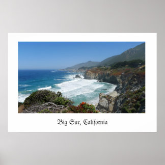 Big Sur, Kalifornien Poster
