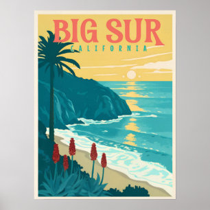 Big Sur - Kaliforniens Pacific Kusten Beauty Poster