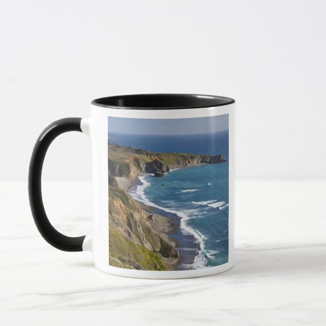 Big Sur-kusten i Kalifornien, USA Mugg (Vänster)