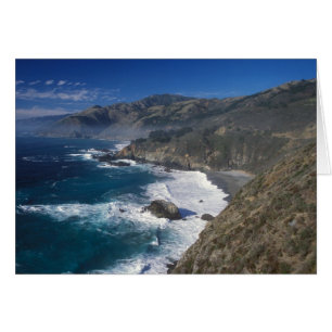 Big Sur Kusten Kalifornien Hälsningskort