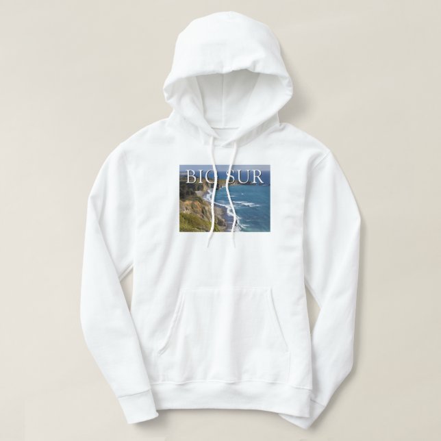 Big Sur Kusten | Kalifornien Hoodie (Design framsida)