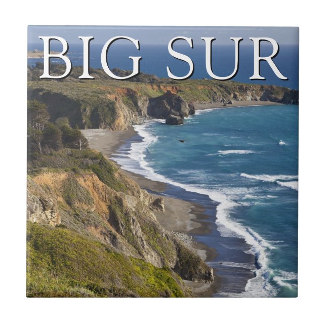 Big Sur Kusten | Kalifornien Kakelplatta (Framsidan)