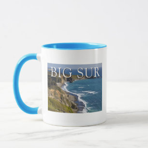 Big Sur-kusten Kalifornien Mugg