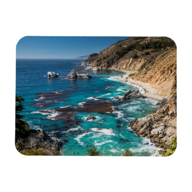 Big Sur Kusten,Väster Kusten,Stillahavsområdet Kus Magnet (Horisontell)