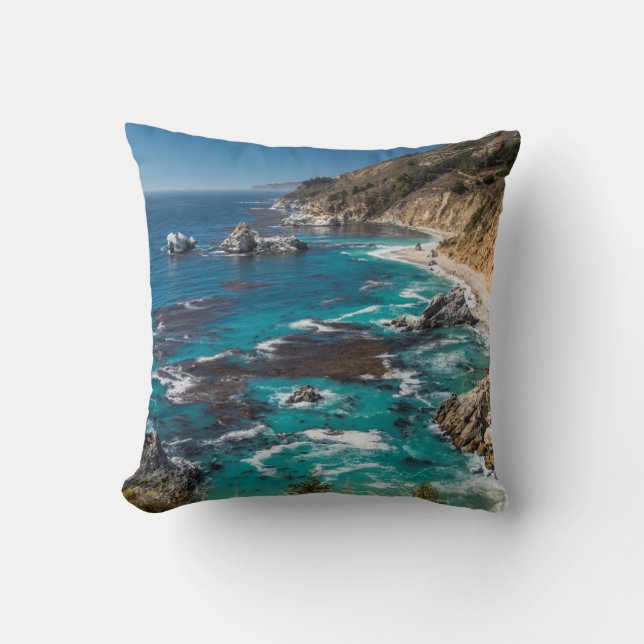 Big Sur-kusten, västkusten, Stillahavskusten Kudde (Framsida)