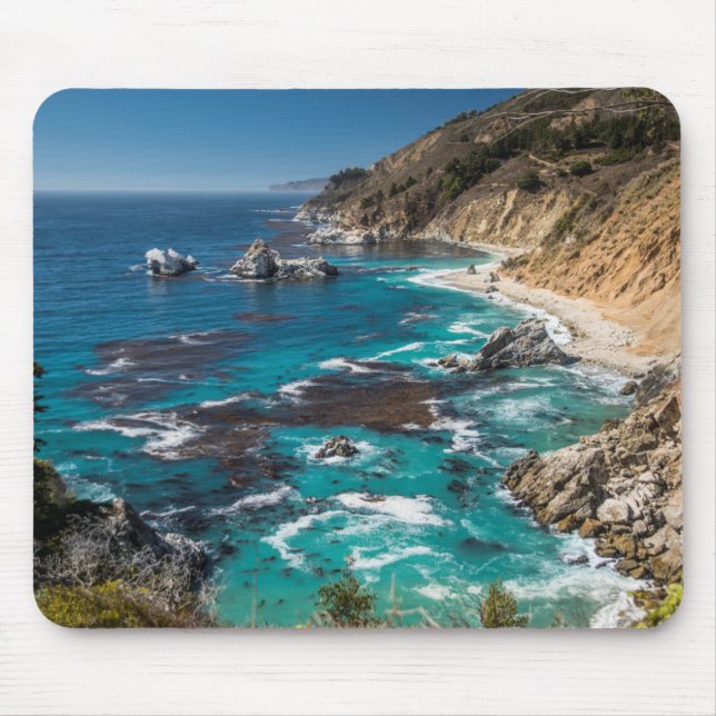 Big Sur-kusten, västkusten, Stillahavskusten Musmatta (Framsidan)