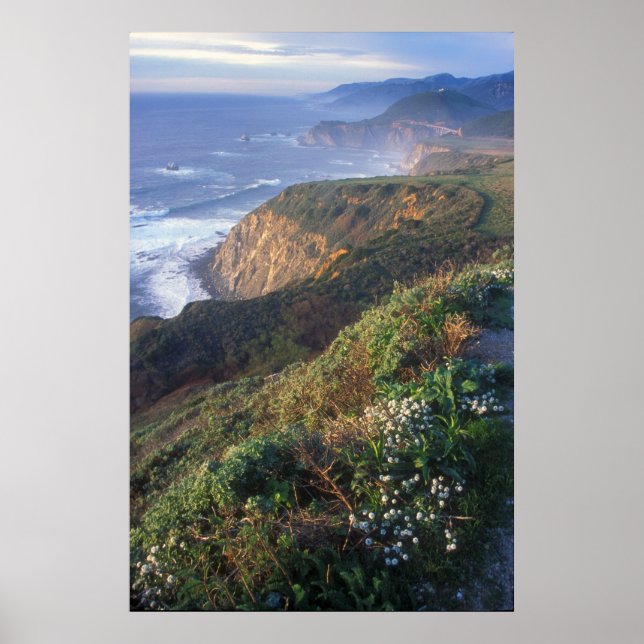 Big Sur Kusten Vista Poster (Framsidan)