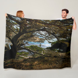 BIG SUR Large Fleece Blanket