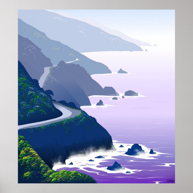 Big Sur Poster (Framsidan)