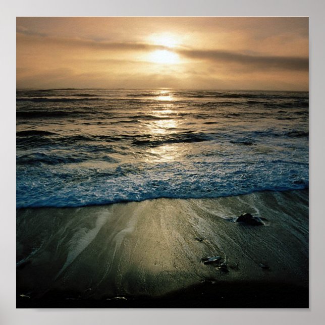 Big Sur Sunset Poster (Framsidan)