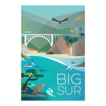 Big Sur Tryck