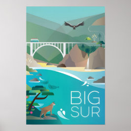 Big Sur Tryck