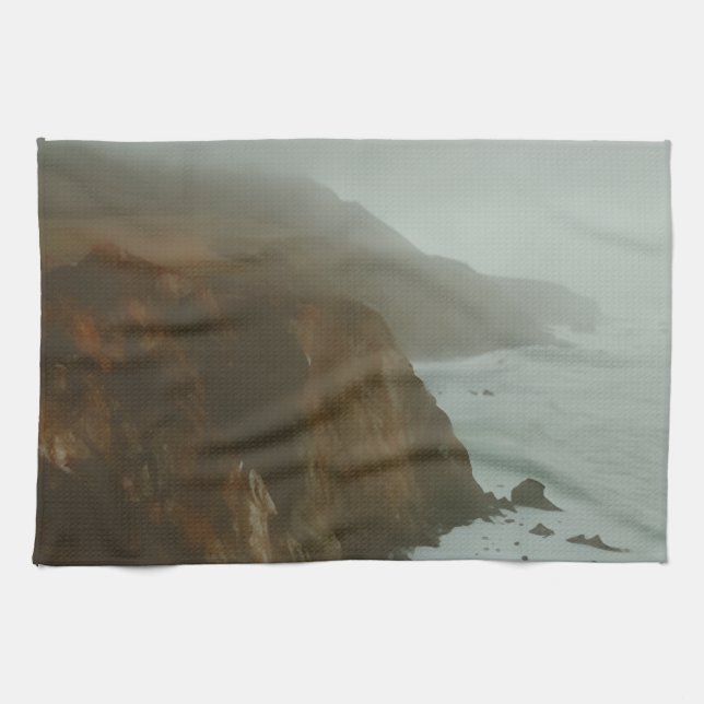 Big Sur Utforskning Kökshandduk (Horisontell)