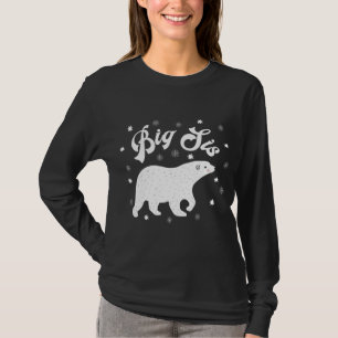 Big Syrran Bear-familjen jul Pajama Julafton Pajam T Shirt