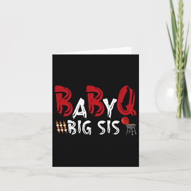 Big Syrran Byby Bbq Kort (Framsida)