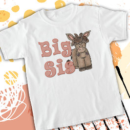 Big Syrran Cute Donkey Burro Kids T Shirt