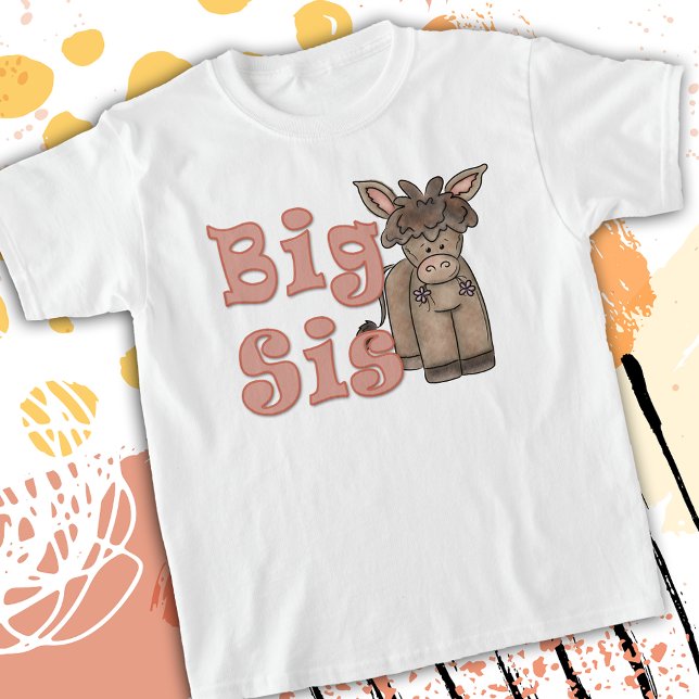 Big Syrran Cute Donkey Burro Kids T Shirt (Skapare uppladdad)