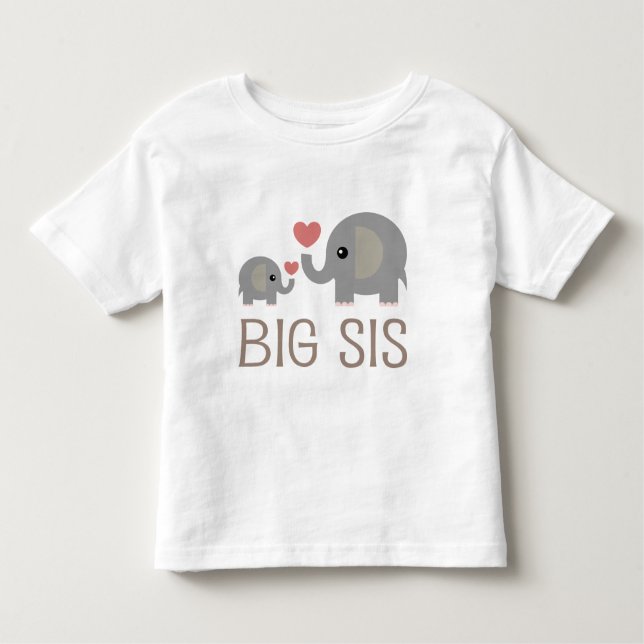 Big Syrran Elephant Heart T-shirt (Framsida)