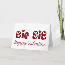 Big Syrran I Kärlek Du Cute Cupid Typography Valen Helgkort