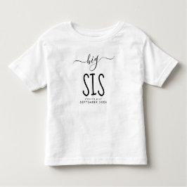 Big Syrran | Personlig Nyfödd bebis Meddelande Tod T Shirt