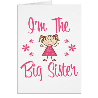 Big Syrran Rosa Girl Hälsningskort