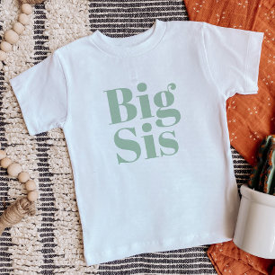 Big Syrran Sage Matching Syskon-familj T Shirt