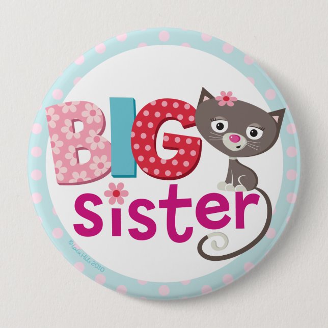 Big syster Badge/Button Knapp (Framsida)