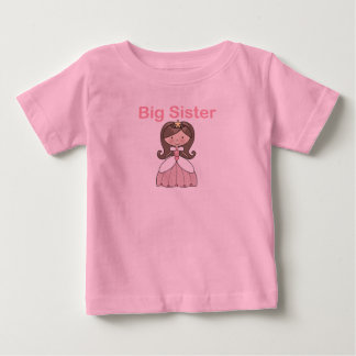 Big syster Brown hair princess Tee