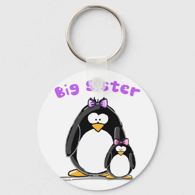 Big syster Penguin Nyckelring (Framsida)