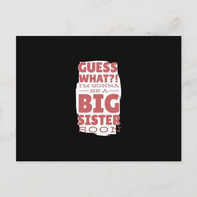 Big syster vykort (Framsida)