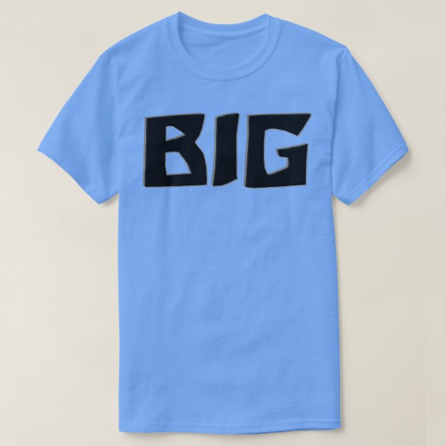 BIG T SHIRT (Design framsida)