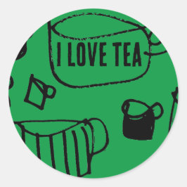 Big Tea Runt Klistermärke