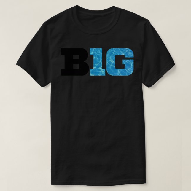 BIG TEN Conference Light Logo  Sticker T Shirt (Design framsida)