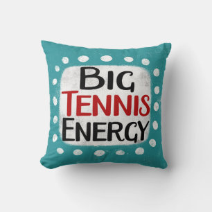 Big Tennis Energy Dekorativ kudde