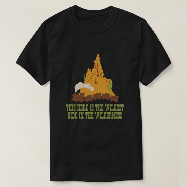Big Thunder Mountain 1 T Shirt (Design framsida)